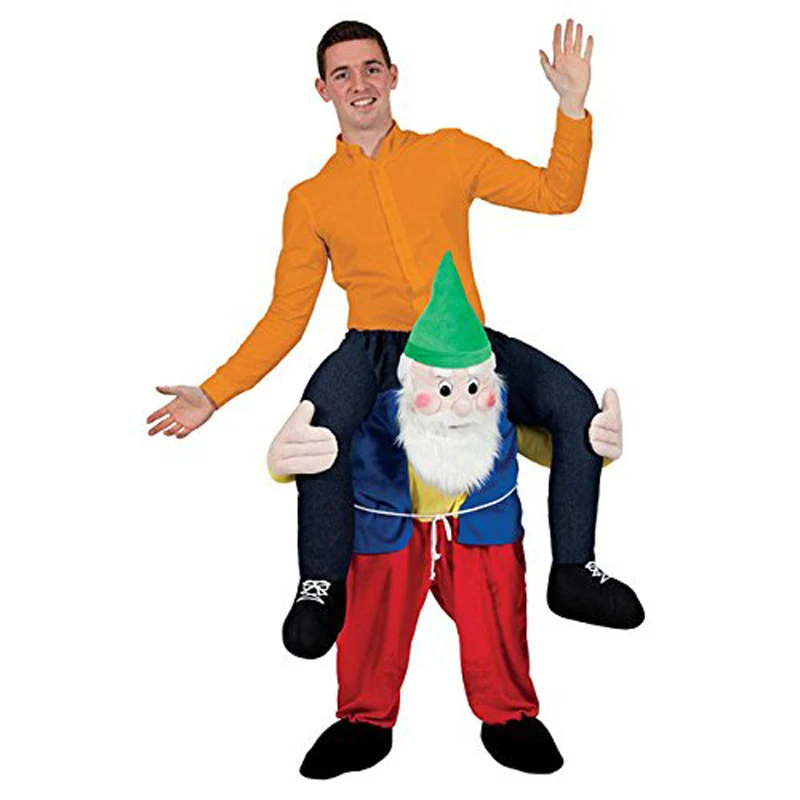 Djed Mraz Je Cosplay Odijela Božićni Snjegović Inflatable Odjeća Voziti Na Mene Nositi Natrag Maskota Odjeća Halloween Party Prerušiti Se
