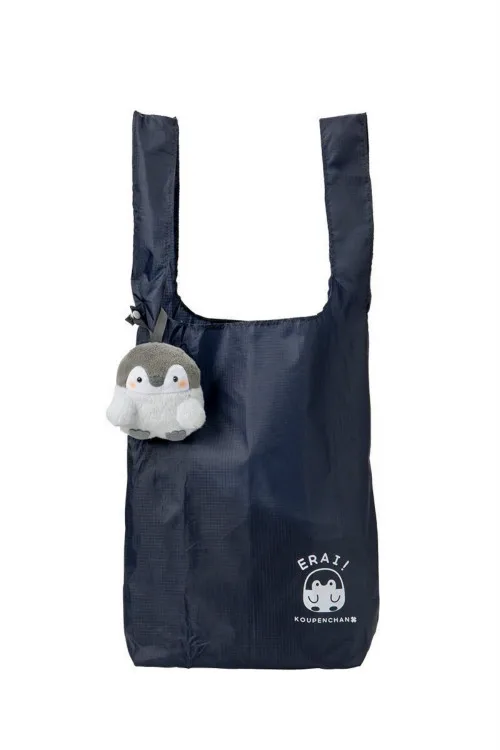 1ps Pingvin Sklopivi torba moda platnu Crossbody torba Kawaii dar Tote Harajuku ljeto žene shopping bag privjesak