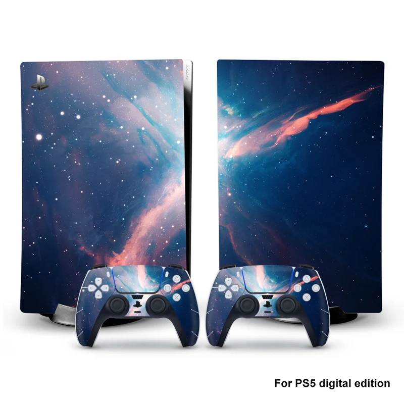 Za PS5 konzole kože naljepnica za PlayStation 5 Digital Edition naljepnica Poklopac za PS5 konzole kontroleri za PS5 pribor
