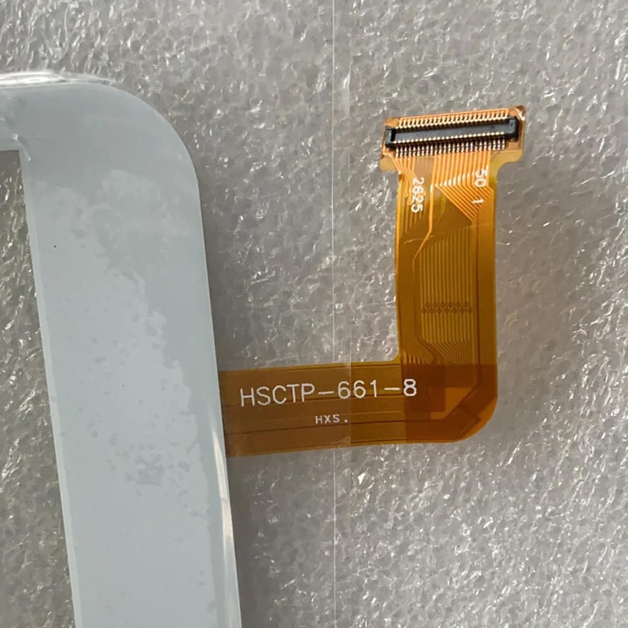 Novi 8-inčni zaslon osjetljiv na dodir P/N HSCTP-661-8 na Tablet PC-kapacitivni zaslon osjetljiv na dodir popravak rezervnih dijelova