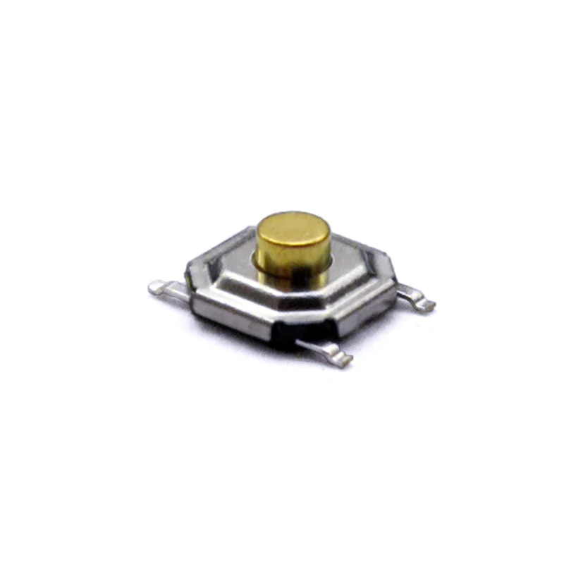 1000 kom./lot dodirni prekidač 5.2*5.2*2.2 mm 4 PIN Metal Taktilni 12V Micro tact switch SMT tipku prekidač visoke kvalitete